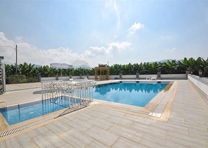 Пентхаус 2+1 с мебелью в 400 м от пляжа Каргыджак