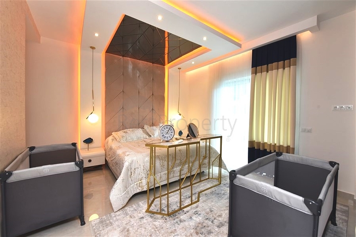 Шикарная квартира планировкой 2+1 в самом популярном комплексе района Махмутлар