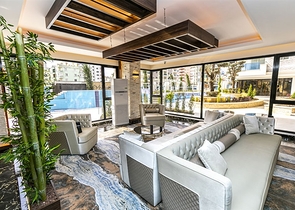 Шикарная квартира планировкой 2+1 в самом популярном комплексе района Махмутлар