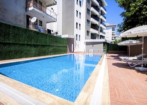 Квартира планировкой 2+1 в центре Алании