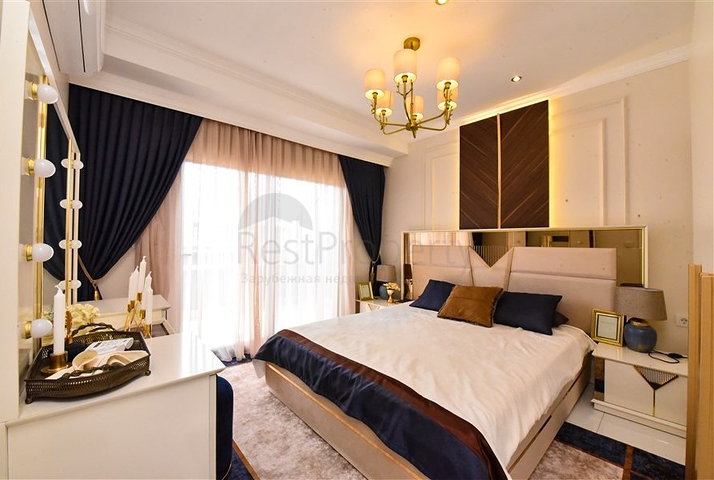 Меблированный пентхаус в европейском районе Оба