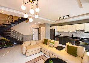 Меблированный пентхаус в европейском районе Оба