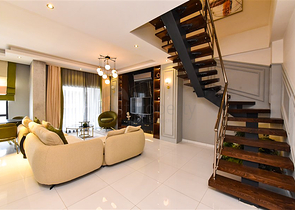 Меблированный пентхаус в европейском районе Оба