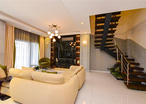 Меблированный пентхаус в европейском районе Оба