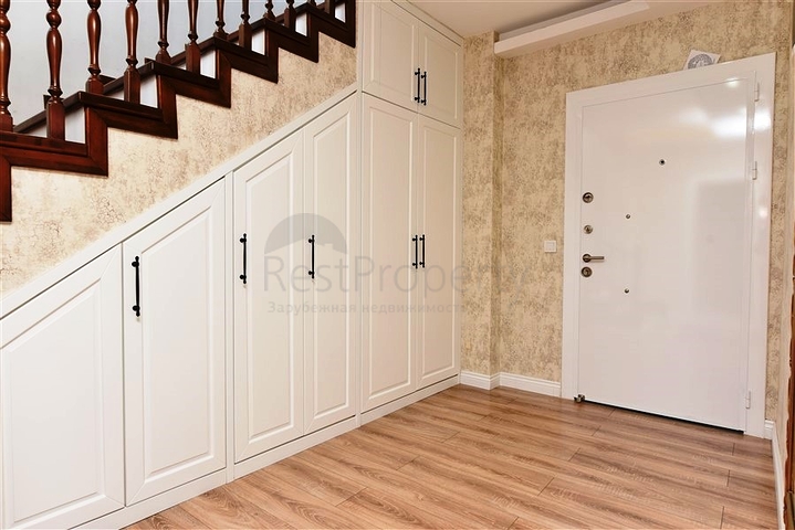 Пентхаус 4+1 с открытым видом на море и Аланийскую крепость