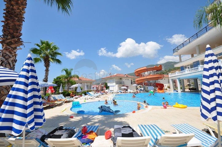 Пентхаус 4+1 с открытым видом на море и Аланийскую крепость