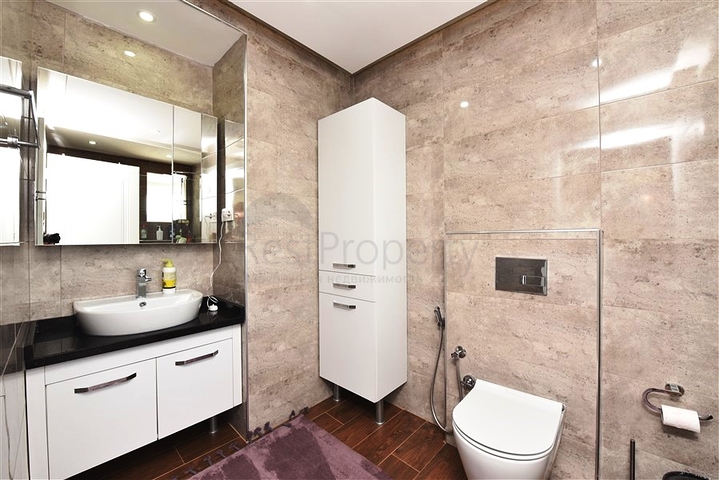 Пентхаус 4+1 с открытым видом на море и Аланийскую крепость