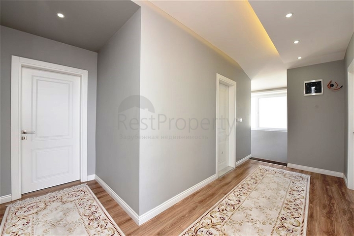 Пентхаус 4+1 с открытым видом на море и Аланийскую крепость