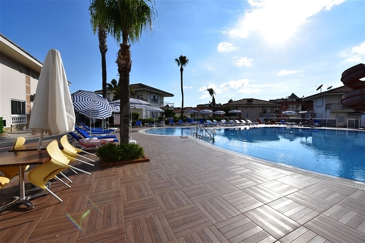 Пентхаус 4+1 с открытым видом на море и Аланийскую крепость