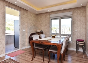 Пентхаус 4+1 с открытым видом на море и Аланийскую крепость