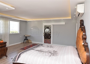 Пентхаус 4+1 с открытым видом на море и Аланийскую крепость