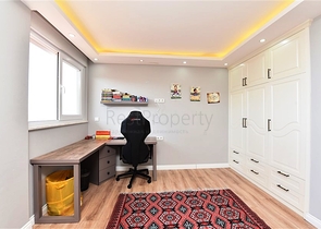 Пентхаус 4+1 с открытым видом на море и Аланийскую крепость