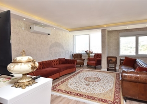 Пентхаус 4+1 с открытым видом на море и Аланийскую крепость