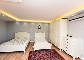 Пентхаус 4+1 с открытым видом на море и Аланийскую крепость