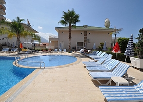 Пентхаус 4+1 с открытым видом на море и Аланийскую крепость