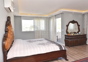 Пентхаус 4+1 с открытым видом на море и Аланийскую крепость