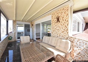 Пентхаус 4+1 с открытым видом на море и Аланийскую крепость