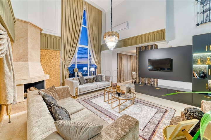 Меблированная вилла 4+1 в центре Алании