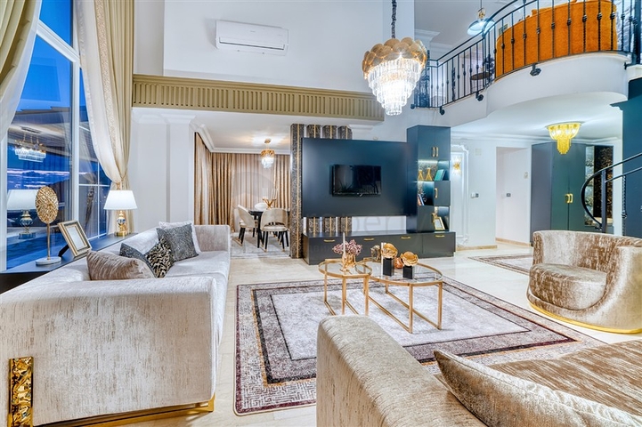 Меблированная вилла 4+1 в центре Алании