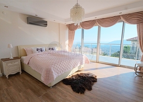 Вилла 4+1 с потрясающими видовыми характеристиками и бассейном