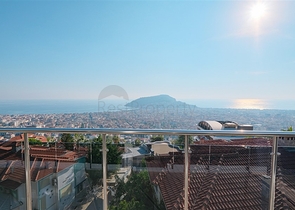 Вилла 4+1 с потрясающими видовыми характеристиками и бассейном