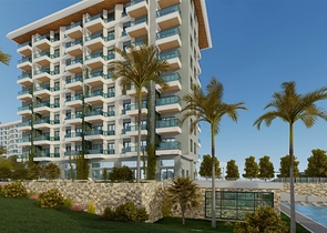 Апартаменты 1+1 в районе Махмутлар 