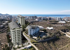 Апартаменты 1+1 в районе Махмутлар 