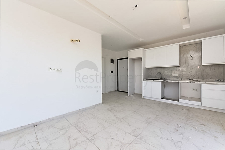 Двухкомнатная квартира с панорамным видом в Авсалларе