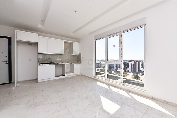 Двухкомнатная квартира с панорамным видом в Авсалларе