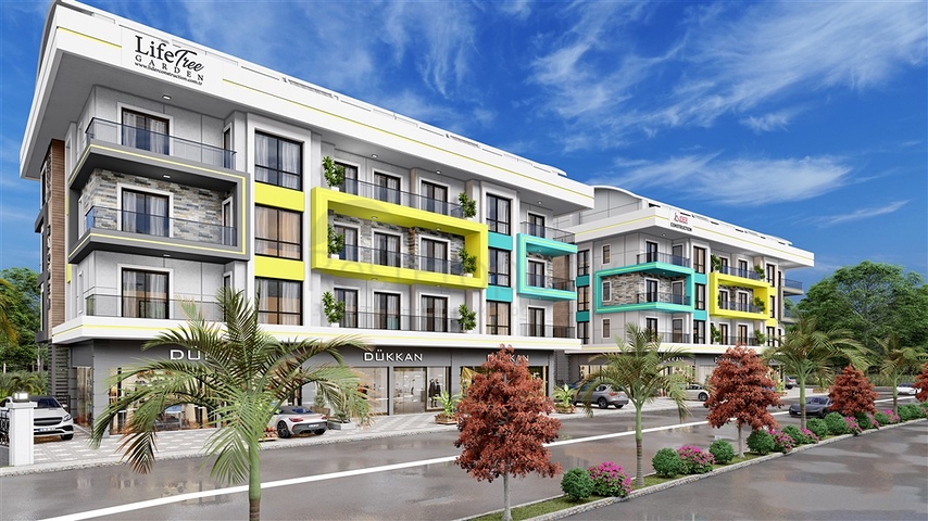 Новый проект для комфортной жизни в районе Оба