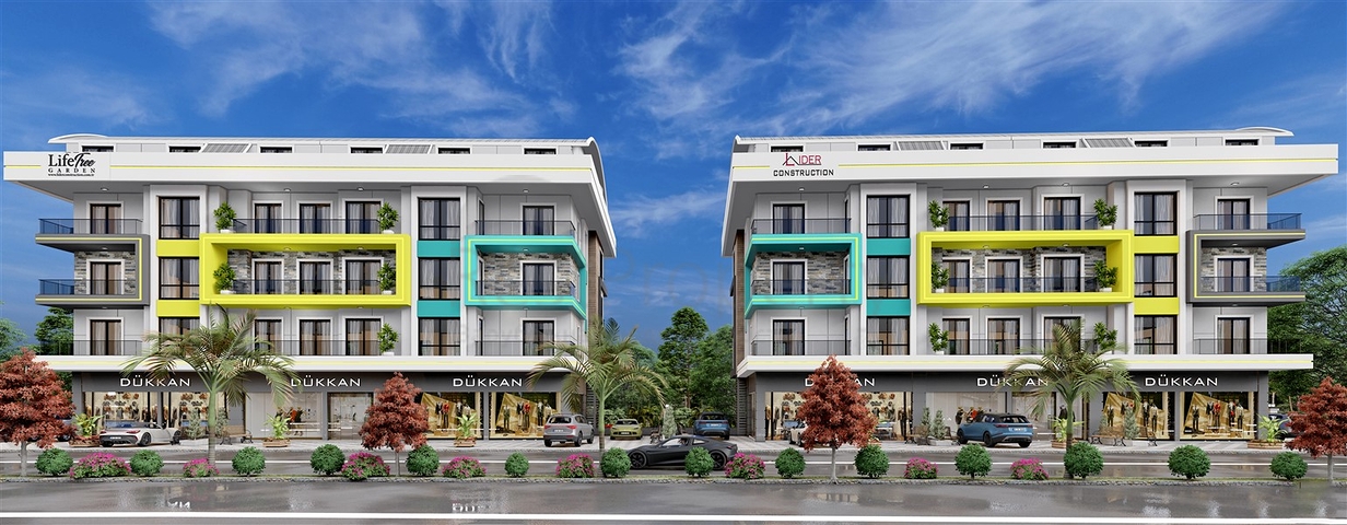 Новый проект для комфортной жизни в районе Оба