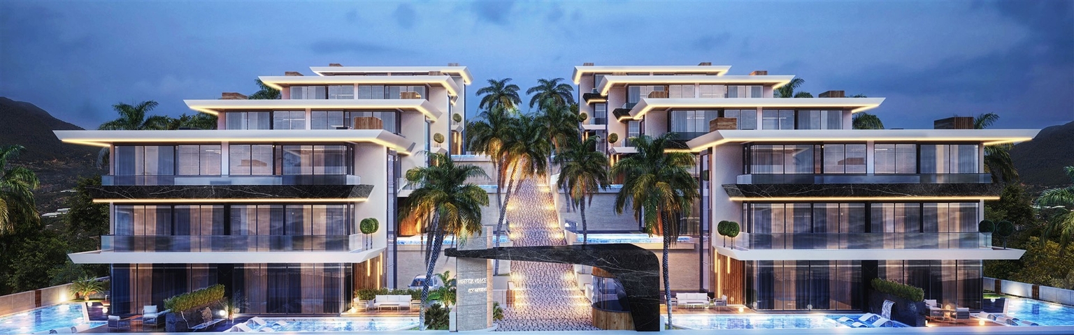 Проект премиальных вилл в районе Оба