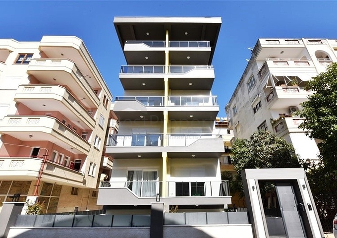 Садовый дуплекс в центре Алании