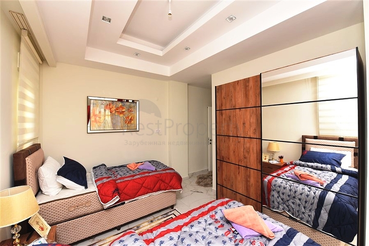 Садовый дуплекс в центре Алании