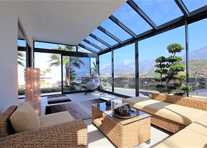 Шикарная вилла планировкой 4+1 с новой мебелью в современном стиле 