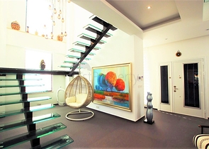 Шикарная вилла планировкой 4+1 с новой мебелью в современном стиле 