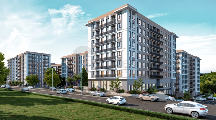 Проект на стадии строительства на берегу Мраморного моря