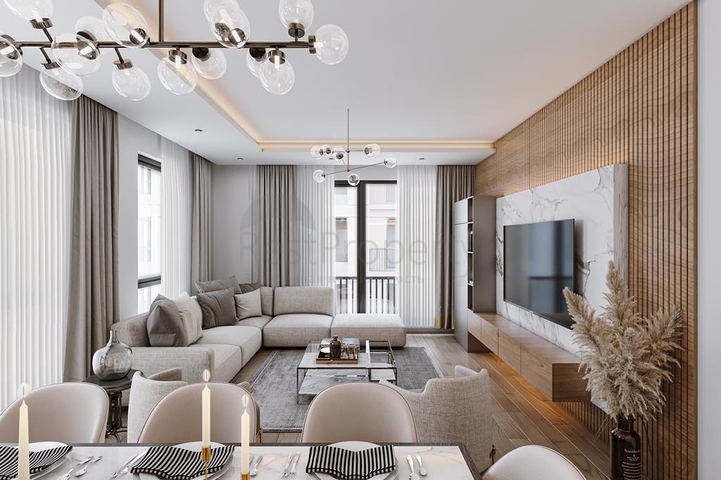 Проект на стадии строительства на берегу Мраморного моря