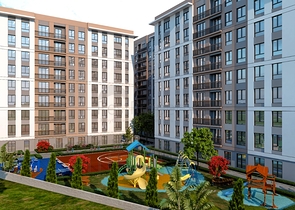 Проект на стадии строительства на берегу Мраморного моря