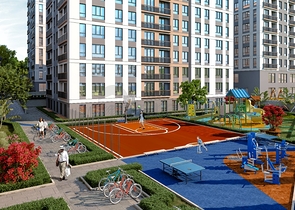 Проект на стадии строительства на берегу Мраморного моря