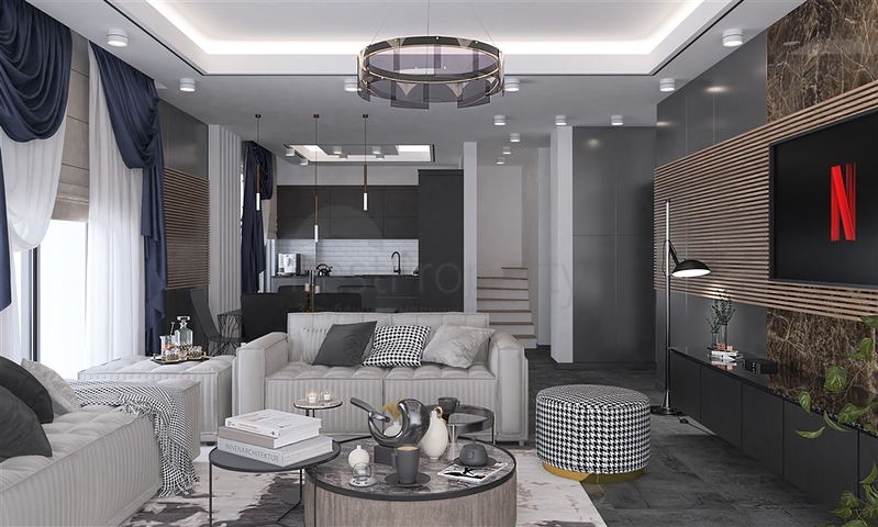 Новый проект в районе Кестель в 750 м от моря