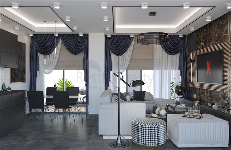 Новый проект в районе Кестель в 750 м от моря