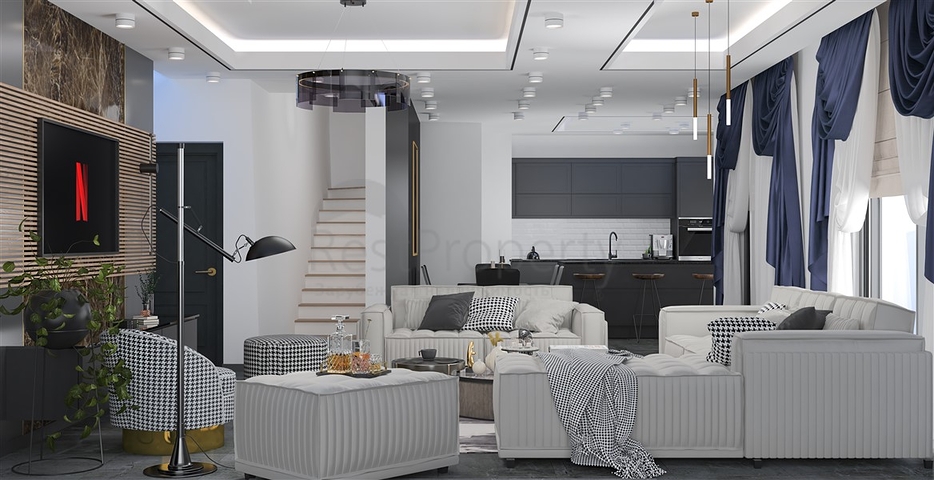 Новый проект в районе Кестель в 750 м от моря