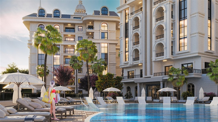 Новый комплекс в районе Чиплаклы