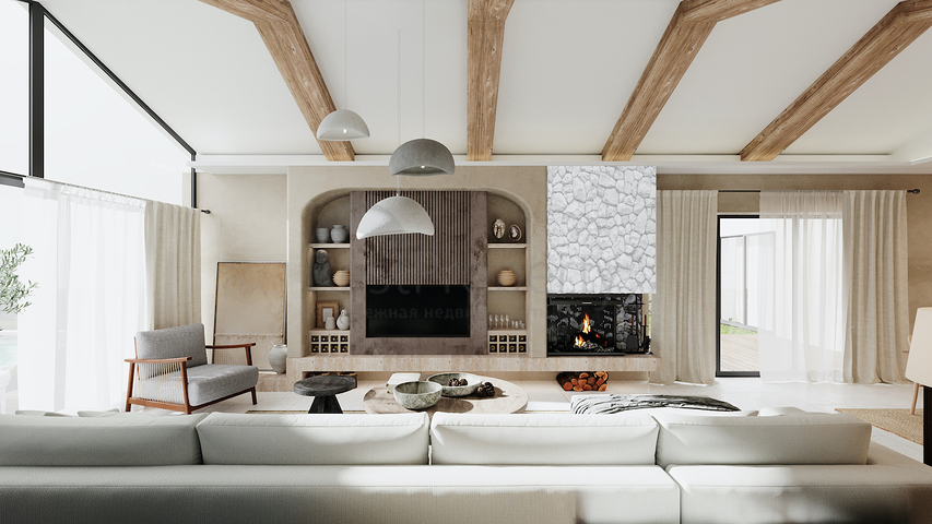 Отдельно стоящие виллы с уникальной архитектурой в районе Гюмюшлюк