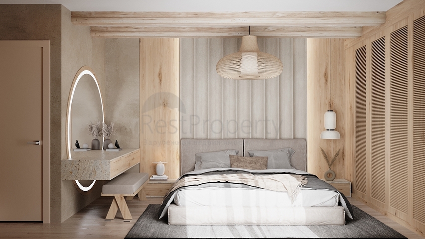 Отдельно стоящие виллы с уникальной архитектурой в районе Гюмюшлюк