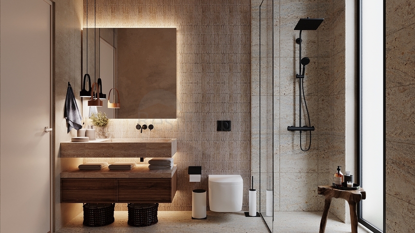 Отдельно стоящие виллы с уникальной архитектурой в районе Гюмюшлюк