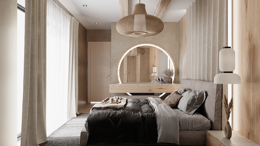 Отдельно стоящие виллы с уникальной архитектурой в районе Гюмюшлюк