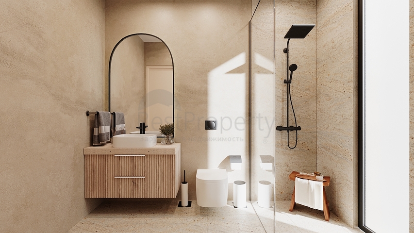 Отдельно стоящие виллы с уникальной архитектурой в районе Гюмюшлюк