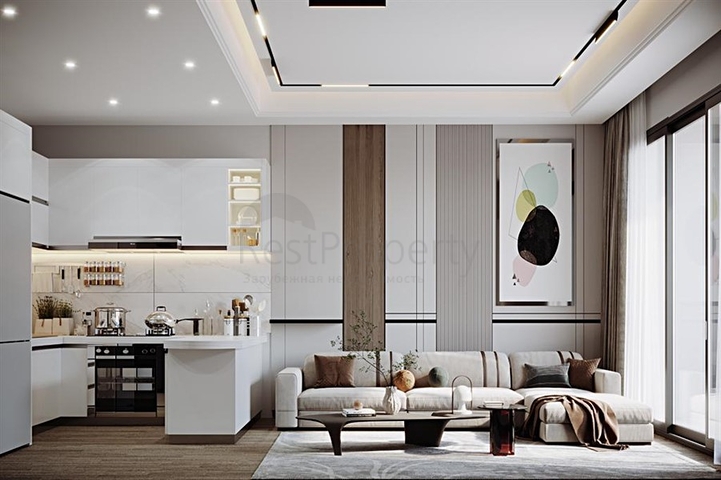 Новый строящийся комплекс в районе Тосмур